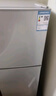 新飞冰箱小型租房用 一级能效冷 藏冷冻两用1-2人家用小冰箱 出租房双门电冰箱办公室两门 26年升级 59A119LS一级能效【保温节能】白 实拍图
