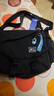 回力（Warrior）斜挎包男士挎包男女潮牌大容量单肩包学生情侣休闲运动小背包邮差 黑色【带太空人挂件】 实拍图