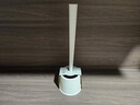 宜家（IKEA）BOLMEN伯蒙马桶刷浴室清洁黑色简约现代北欧风浴室用 厕所用刷和刷盒白色 实拍图