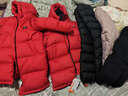 保姆鹅 儿童羽绒服长款巨厚高充绒防风保暖中大童宝宝冬装外套[NM2537] 中国红 130 实拍图