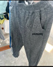 舒贝怡宝宝裤子春秋款男童运动长裤中小童秋装宽松休闲裤儿童秋季卫裤 灰色 140 实拍图