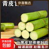 【京东快递】陶山青皮甘蔗新鲜脆皮手剥果蔗水果礼盒脆甜产地直发 4.5斤【2节装】约9-12根 实拍图