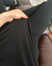 京东京造【云柔棉10A抑菌】新疆棉保暖内衣女秋衣秋裤女套装 黑色女 M 实拍图
