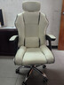 珂尔司电竞椅电脑椅子舒适久坐休闲宿舍大学生家用办公可升降座椅躺椅 舒适乳胶-米白单椅+双枕 实拍图
