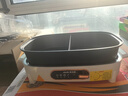 奥克斯（AUX）电火锅烤肉一体多功能料理锅二合一涮烤两用鸳鸯锅专用可拆卸分体式家用烤鱼锅可煎煮烤盘电烧烤炉 双盘款料理锅【煎烤盘+鸳鸯锅】 实拍图