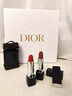 迪奥DIOR烈艳蓝金口红双支礼盒丝绒(999+720)唇膏套装 新年礼物女生 实拍图