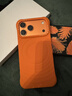 CASETIFY CHROMATIC: HUES 炫彩/纯色波漾手机壳 MagSafe  适用于苹果iPhone17/16 Pro/Max手机保护壳 橙色Magsafe iPhone17 Pro Ma 实拍图