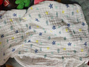 洁丽雅（Grace）A类纯棉婴儿纱布浴巾男女宝宝洗澡巾新生儿用品大毛巾被110*110cm 实拍图