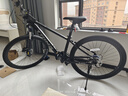 千里达（TRINX）M985ELITE山地自行车禧玛诺21速油压碟刹学生成人通勤上班单车 玄武黑- 21速 27.5*15寸 推荐:150-170cm左右 实拍图