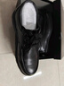 奥康（Aokang）官方男士商务通勤系带舒适休闲皮鞋透气西装牛皮鞋爸爸 黑色 39 实拍图