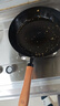 京东京造 平底锅 煎锅无涂层煎蛋牛排烤盘早餐平底燃气【进口极铁】28cm 实拍图