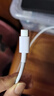 华为原装6A数据线 USB Type-A转USB Type-C/1m线长/支持66W（11V6A）充电 白色CC790 实拍图