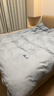 水星家纺被套纯棉100%全棉秋冬磨毛加厚A类被罩加绒双人被芯套200x230cm 实拍图