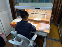 黑白调C2儿童学习桌椅书桌写字桌专用3-18岁全光谱灯光一体进口橡胶木 实拍图