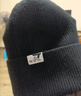 361°帽子女冬季保暖毛线帽情侣户外骑行包头帽防寒防风针织帽 黑 实拍图