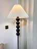 大观园（DGY）落地灯北欧复古百褶客厅沙发装饰氛围灯护眼卧室床头装饰灯具O138 黑色160cm-三色变光12W-全光谱 实拍图