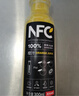 农夫山泉100%纯果汁NFC橙汁300ml*10瓶整箱鲜果冷压榨饮料礼盒热门商品 实拍图