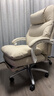 京东京造Z8老板椅真皮椅躺椅 人体工学椅办公椅子电脑椅 头层牛皮 奶咖白 实拍图