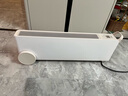 美的（Midea）【暖域无界】石墨烯智能踢脚线取暖器/语音卧室/浴室暖风机/电热电暖器/电暖气家用小太阳NDS-XXF 实拍图