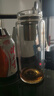 万象（WANXIANG）双层玻璃杯V49RL商务办公钛银色礼盒装带滤网泡茶杯情侣便携水杯 实拍图