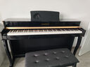 海蒂诗 电钢琴88键重锤电子钢琴儿童初学幼师专业成人家用数码立式钢琴 P-313烤漆黑-蓝牙-全重锤-配琴凳 实拍图