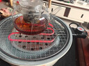 劲度（JINDU）围炉煮茶套装 电围炉煮茶器具碳电两用陶炉室内家用烧烤炉烤肉架 实拍图