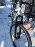 永久自行车成人山地车自行车学生男女铝合金变速公路自行车油碟单车 【钢架/全套轴承】蛟白色 24速 26寸【推荐155-185cm】 实拍图