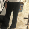 UR2026春季新款女装休闲松紧腰抽绳喇叭裤UYY650067+ 黑色 M 晒单实拍图