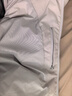 京东京造26春季运动御寒MAX连帽面包短款羽绒服三防保暖男外套 灰色 3XL 实拍图