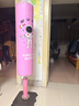 爱倍健（AIBEIJIAN）儿童拳击沙袋不倒翁沙袋散打立式家用泰拳实心吸盘沙包沙袋 1.4千禧粉星宇探秘光滑地面使用 专业款 实拍图