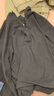 优衣库合作款男装女装绒面针织半拉链套头衫长袖479849 08 深灰色 L /175/100A 实拍图