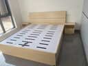 全友家居 双人大床高箱储物收纳床板式床现代简约主卧室床1.8x2米家具 实拍图