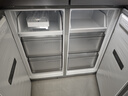 海信小榴莲500L十字门冰箱真空保鲜双系统嵌入大容量一级能效净味风冷灰色BCD-500V5CZKQD国家补贴 实拍图