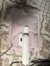 彩虹热水袋充电暖水袋暖手宝取暖器暖脚暖肚子智能数显暖宝宝 粉色 实拍图