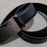 波斯丹顿（BOSTANTEN）男士皮带条自动扣牛皮裤腰带潮流正装裤带生日礼物黑色 实拍图