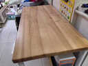 家用实木桌面板定制飘窗吧台面板松木板实木板书桌办公电脑餐桌板 材质造型颜色尺寸定制 实拍图