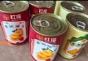红塔 水果罐头混合装 425克×6罐 (黄桃 菠萝各3罐)即食0添加防腐剂 实拍图