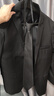 罗蒙西服套装男士商务修身西装男职业正装小西服新郎伴郎结婚礼服外套 黑色双扣【西服+西裤+衬衫】 XL /175【115-130斤】+7件礼品 实拍图