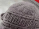 罗蒙毛线帽子女士秋冬季加绒加厚护耳保暖防风防寒送长辈妈妈针织帽 实拍图