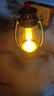 【露营灯】创意复古手提小夜灯网红迷你氛围小马灯桌面摆拍油灯 复古手提小夜灯【金色1个】 实拍图