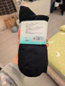 全棉时代男袜子【5A抗菌5双普惠装】纯棉不掉跟防臭夏季短中高筒 实拍图