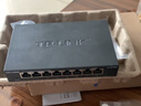 普联（TP-LINK） 8口千兆交换机 企业级交换器 监控网络网线分线器 分流器 金属机身 TL-SG1008D 实拍图