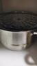 京东京造 蒸锅 大容量304不锈钢汤锅加厚炖蒸煮燃气灶家用 双层30cm 实拍图
