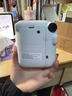富士（FUJIFILM）instax  mini12 一次成像 立拍立得相机 mini12 绣球蓝 套餐一（官方标配+白边相纸10张） 实拍图