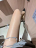 浪莎丝袜女透明5A抑菌超薄肉色丝袜打底裤袜肤4黑2均码 实拍图