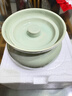 瓦罐煨汤炖盅家用商用隔水炖一人蒸蛋带盖炖罐沙县小吃陶瓷煲汤罐 【青色】单个装 500ml 实拍图