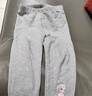 迪士尼儿童秋冬款羊羔绒打底裤女童冬季保暖裤加绒裤子SP97700-G浅灰140 实拍图