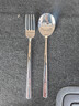 美厨（MAXCOOK）316L不锈钢勺子叉子餐具套装 食品级水果叉小汤勺吃饭勺MCCU2627 实拍图