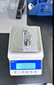 乐祺电子天平秤0.01g0.001g高精度克称实验室精密称重器中药计数秤 方盘-量程10kg精度0.1g无砝码 实拍图