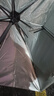 【全网爆款】手动UV折叠雨伞男女晴雨伞两用防晒遮阳黑胶伞 【新人福利】7骨 纯色随机无黑胶 实拍图